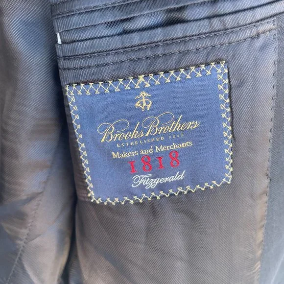Brooks Brothers 1818 Fitzgerald Suit Jacket